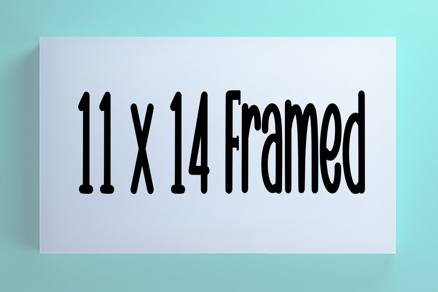11x14 Framed Cheer Team Print