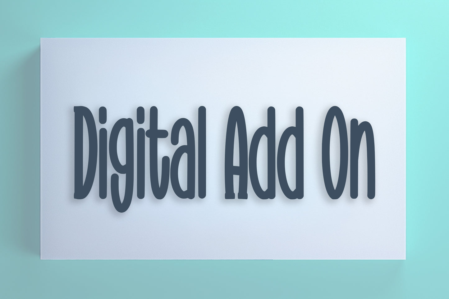 Digital Copy Add On