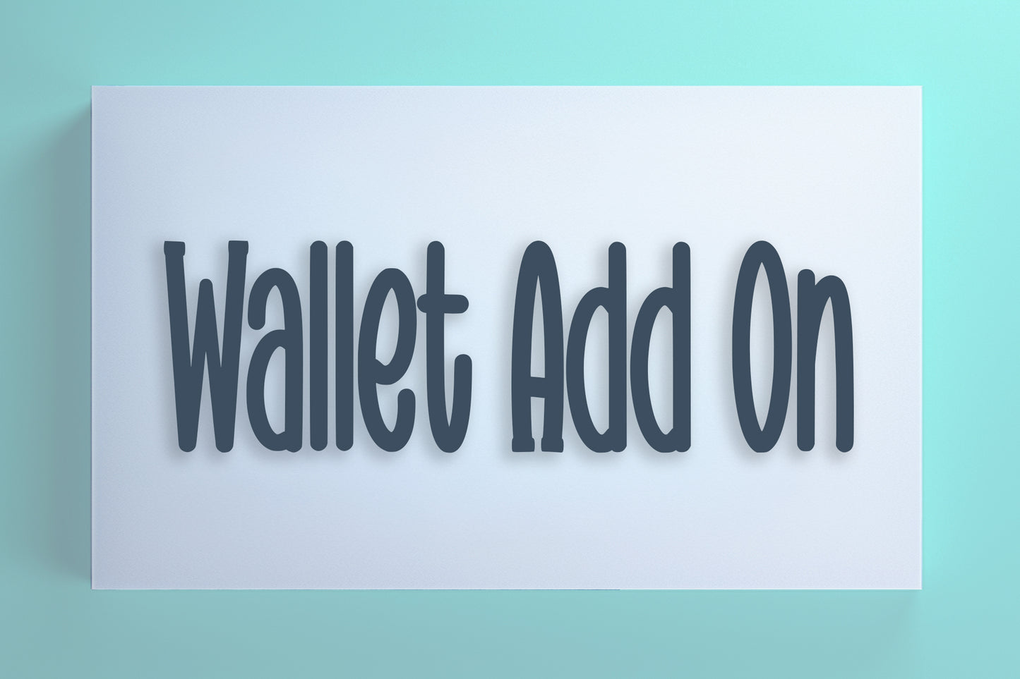 Photo Package Add On 8 Wallets